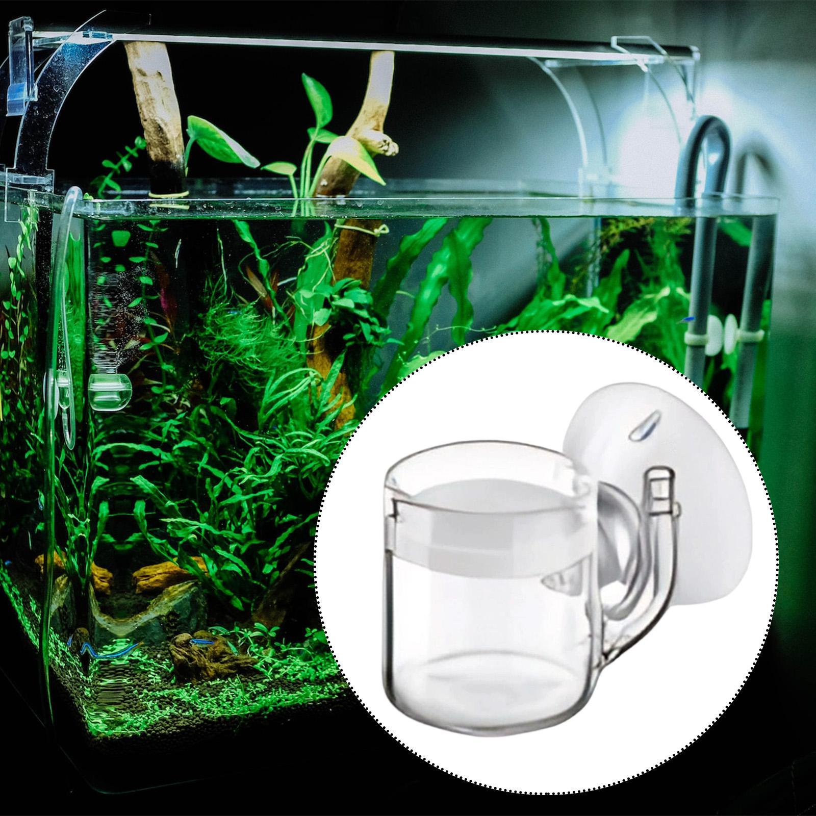 Co2 Diffuser Planted - 水槽用ガラスCO2システムキット、水生植物や水槽用のバブルカウンター付き
