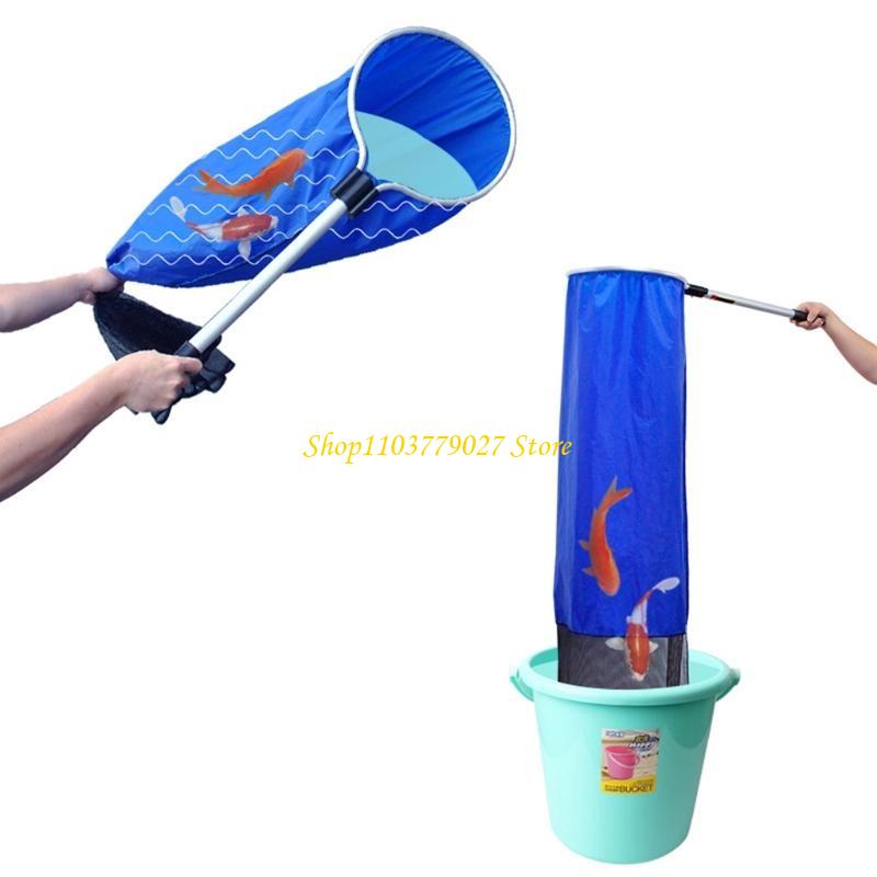 Aquarium Fish Japanese - C4DF 生き物水族館日本の鯉靴下ネット漁網フィッシュランディングネットキャッチネットソフトメッシュバスケット中大魚用
