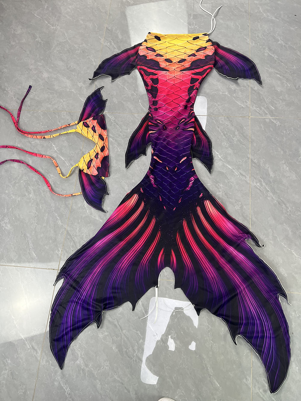 Aquarium Fish Usa - オリジナルカラー人魚の尾人魚の皮人魚の足ひれ水族館パフォーマンス水着ダイビング写真撮影