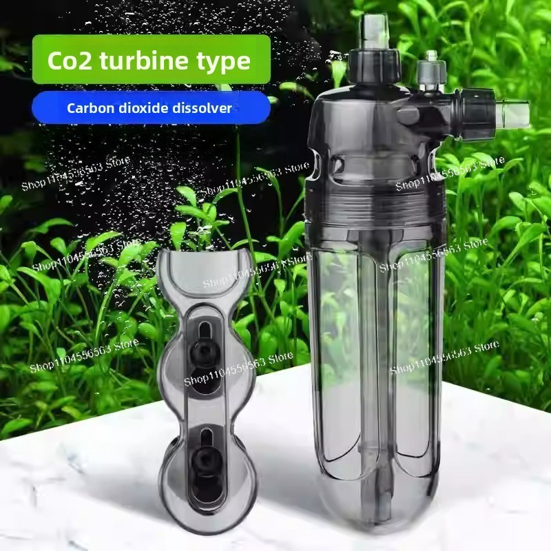 Co2 Diffuser Planted - スーパーリアクターアクアリウムプラント水槽CO2ターボディゾルバーアクアリウムディフューザー外部CO2アトマイザーターボリファイナー