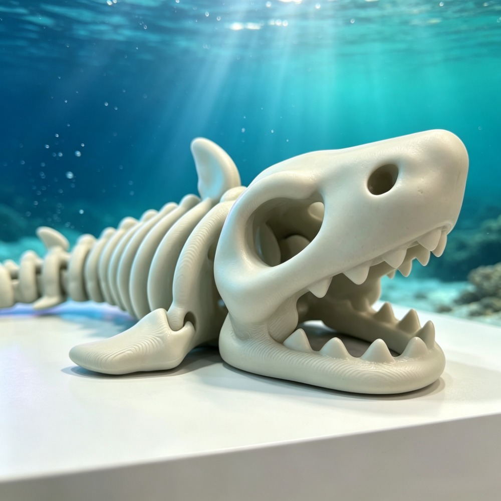 サメの骨格水槽装飾品、可動式オーナメント、爬虫類、魚タンクの - Aquarium Fish Real のレビューと価格