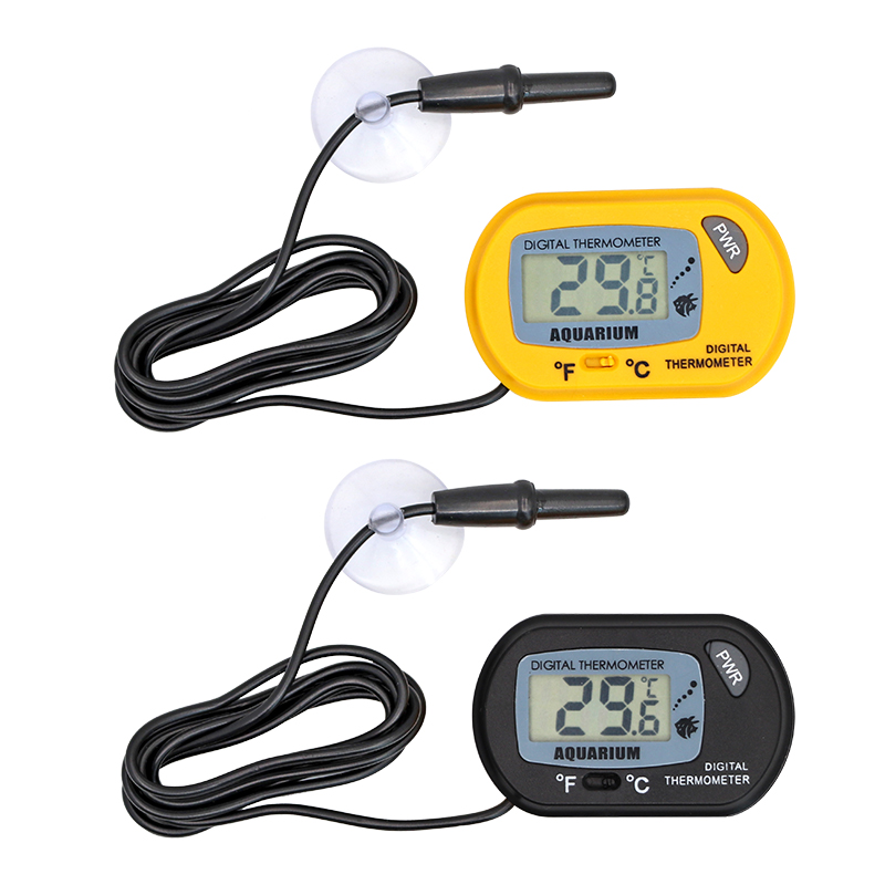 水槽温度計 LCD デジタル水槽温度計 水槽温度検出器 魚警 - Aquarium Thermometer のレビューと価格