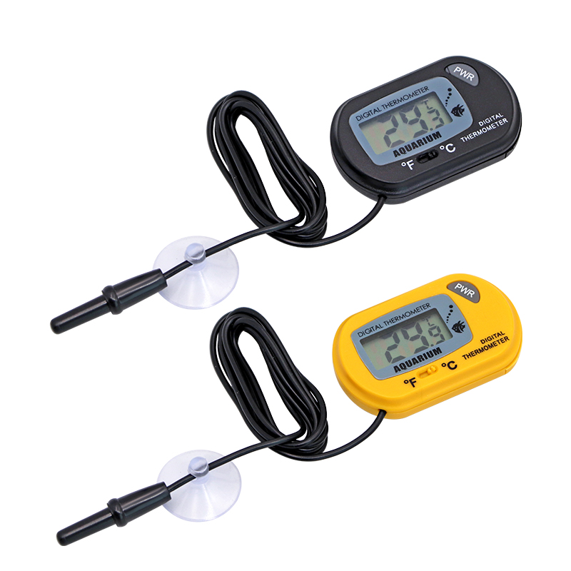 水槽温度計 LCD デジタル水槽温度計 水槽温度検出器 魚警 - Aquarium Thermometer のレビューと価格
