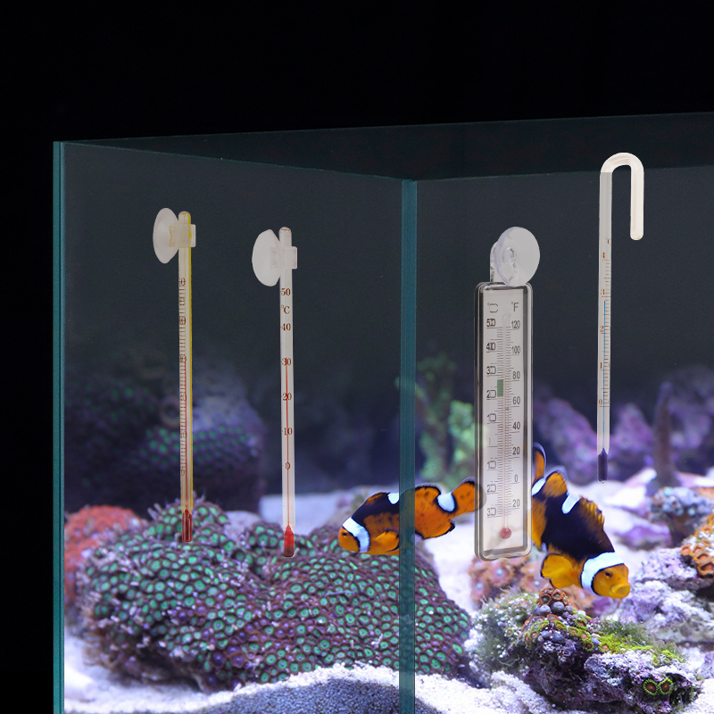 水槽用デジタル温度計 吸盤付き 魚用吊り下げ式温度計 タンク - Aquarium Thermometer のレビューと価格
