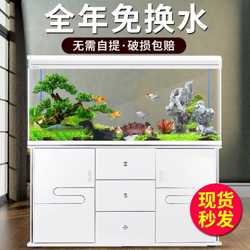 西龍水槽 アクアリウム 小型・中型 リビングルーム 家庭用  - Aquarium Xilong のレビューと価格