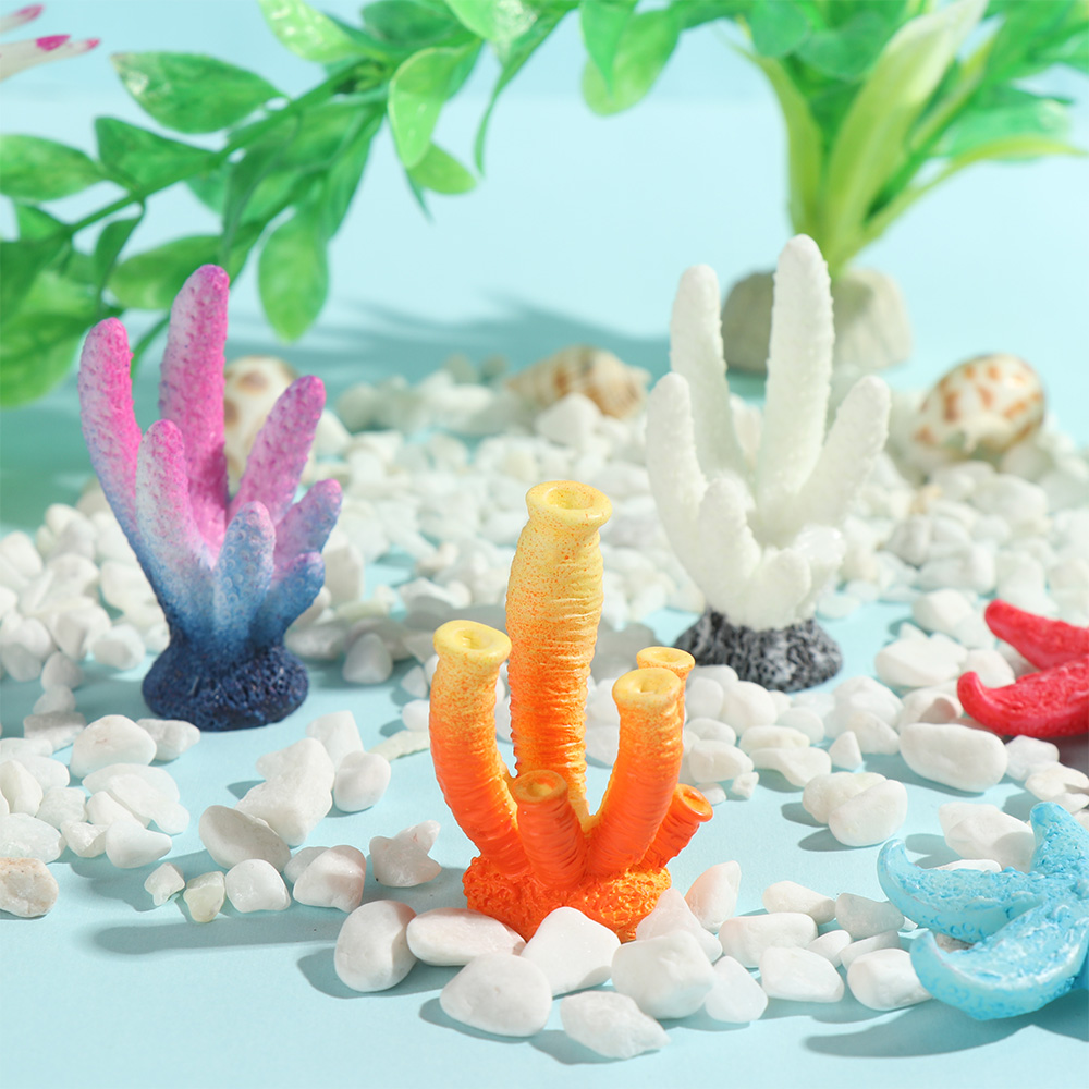 樹脂製の人工水族館の装飾,魚,魚,魚,葉,岩,水族館の装飾, - Aquarium Fish Real のレビューと価格
