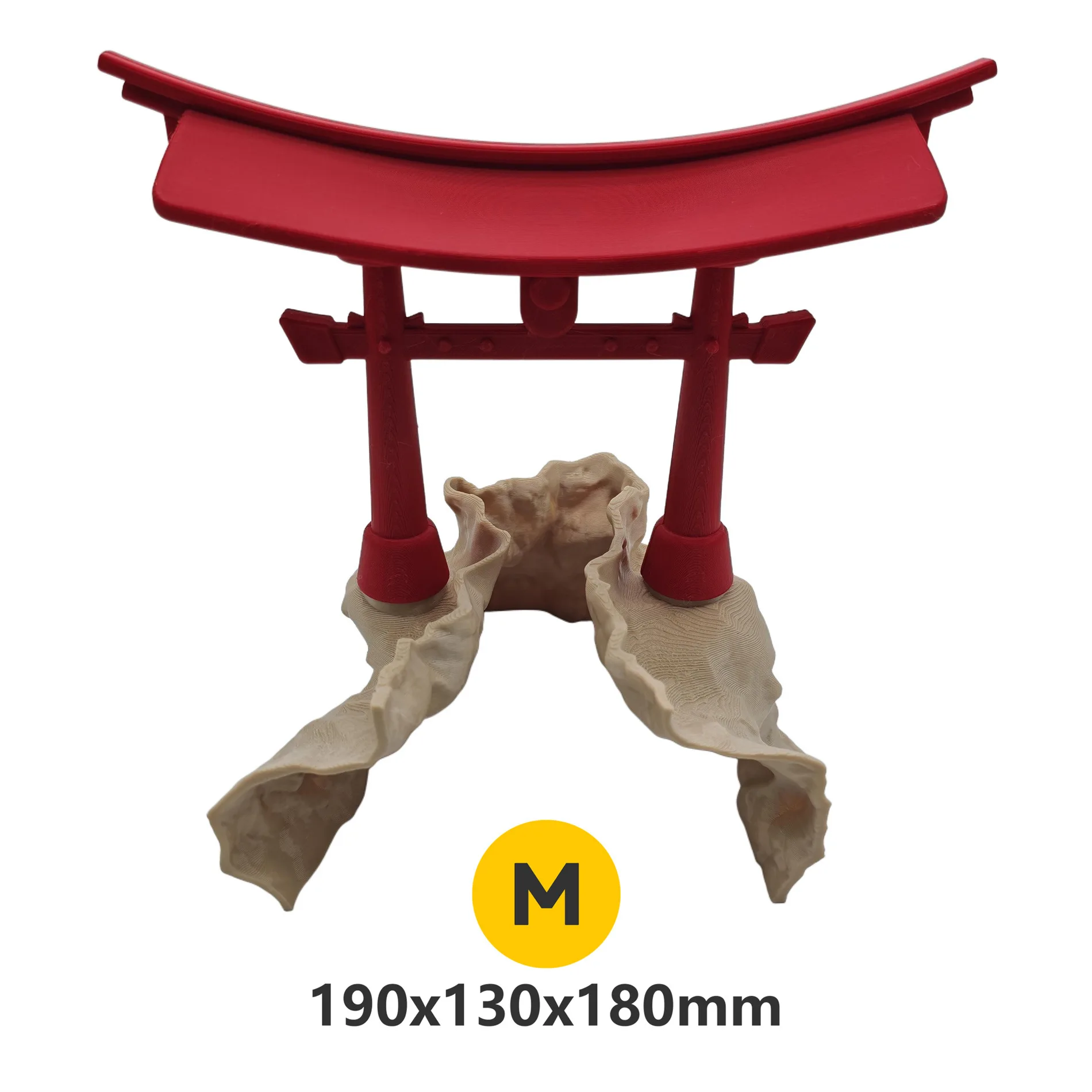 鳥居門水槽用装飾品和風魚エビ隠れ家岩トンネル水槽用アクセサリ - Aquarium Fish Japanese のレビューと価格
