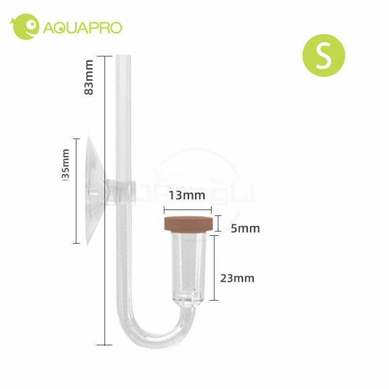 水族館用の2つのミニカートリッジのセット,気泡付きのスタイリ - Co2 Diffuser Planted のレビューと価格