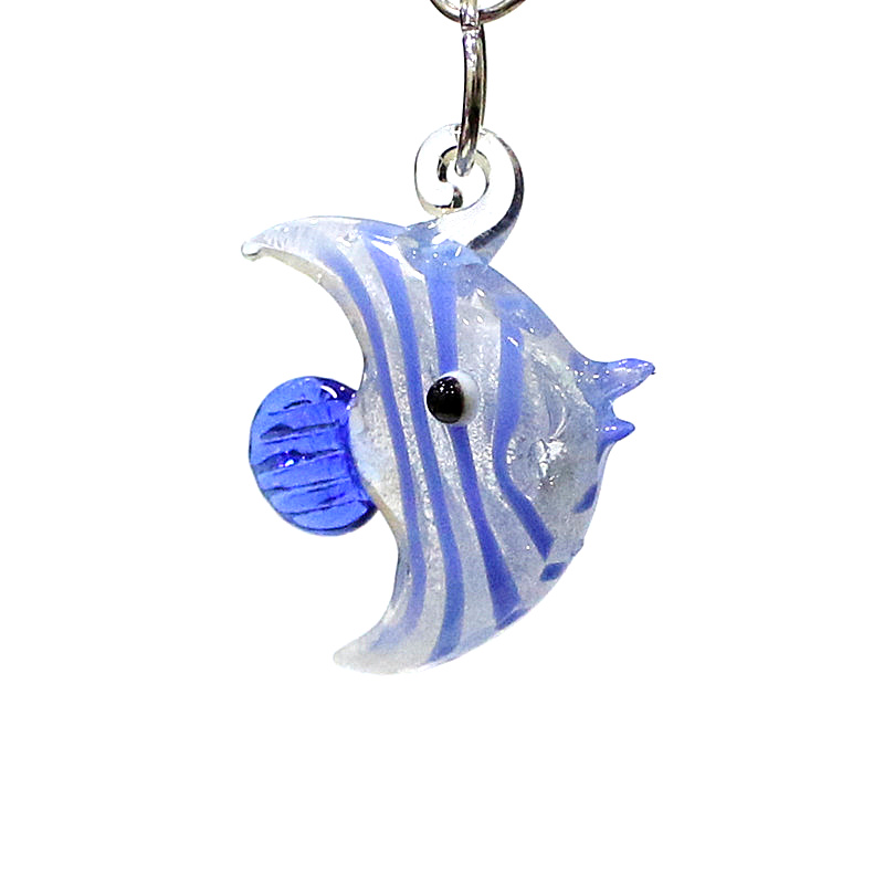 2ピース入りかわいい海鱼魅力ペンダントミニチュアガラス鱼の装 - Aquarium Fish Real のレビューと価格
