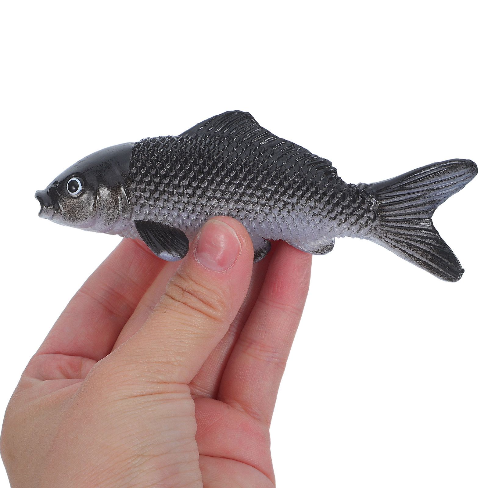 3 個の魚工芸品おもちゃリアルなプラスチック魚の置物人工水槽 - Aquarium Fish In Pond のレビューと価格