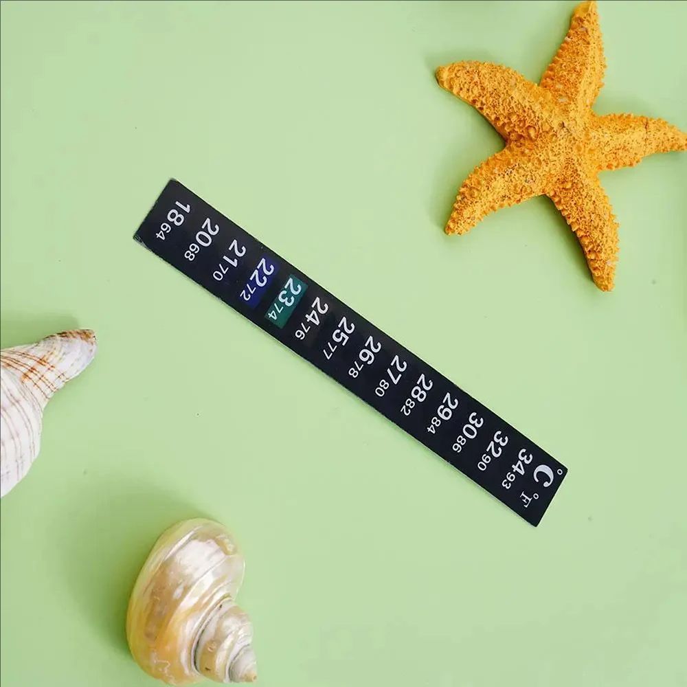 5 個/10 個水族館の水槽ストリップ貼り付け式変色温度計ス - Aquarium Thermometer のレビューと価格