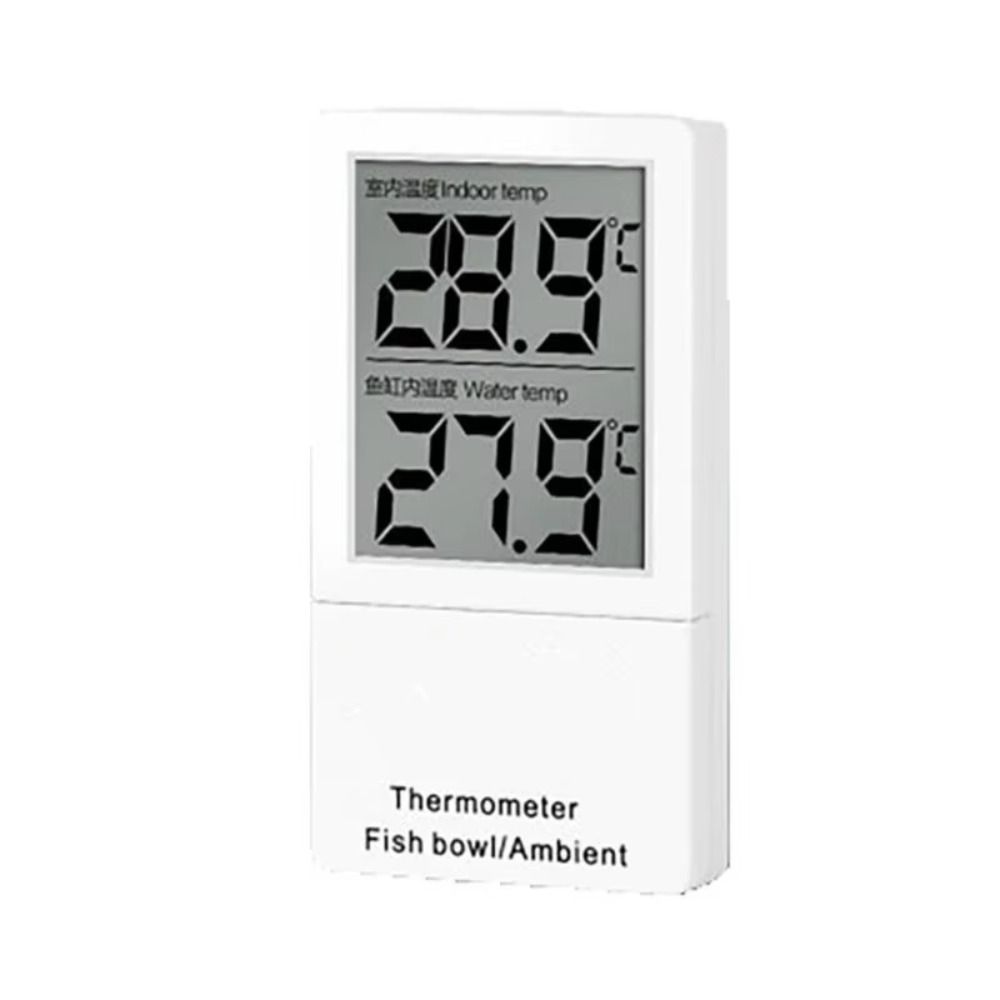 LCDデジタルディスプレイミニ水族館温度計防水垂直水温計ゲー - Aquarium Thermometer のレビューと価格