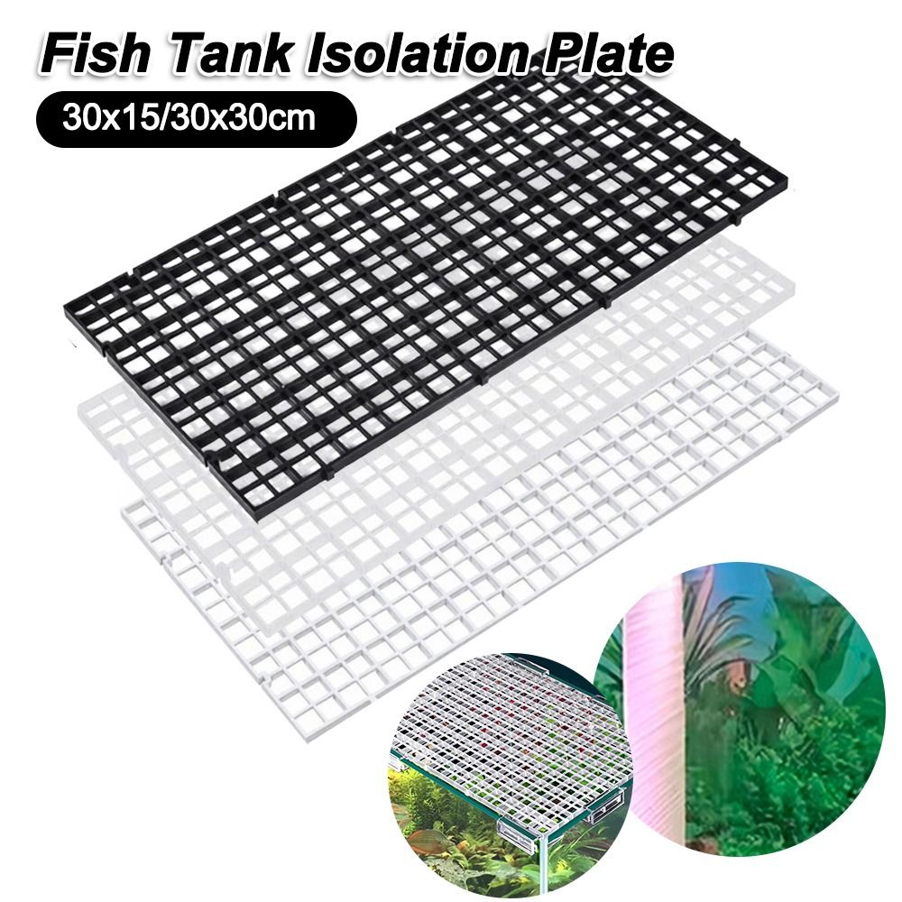 30x15/30x30cm水槽隔離プレート、取り外し可能で連 - Aquarium Fish Real のレビューと価格