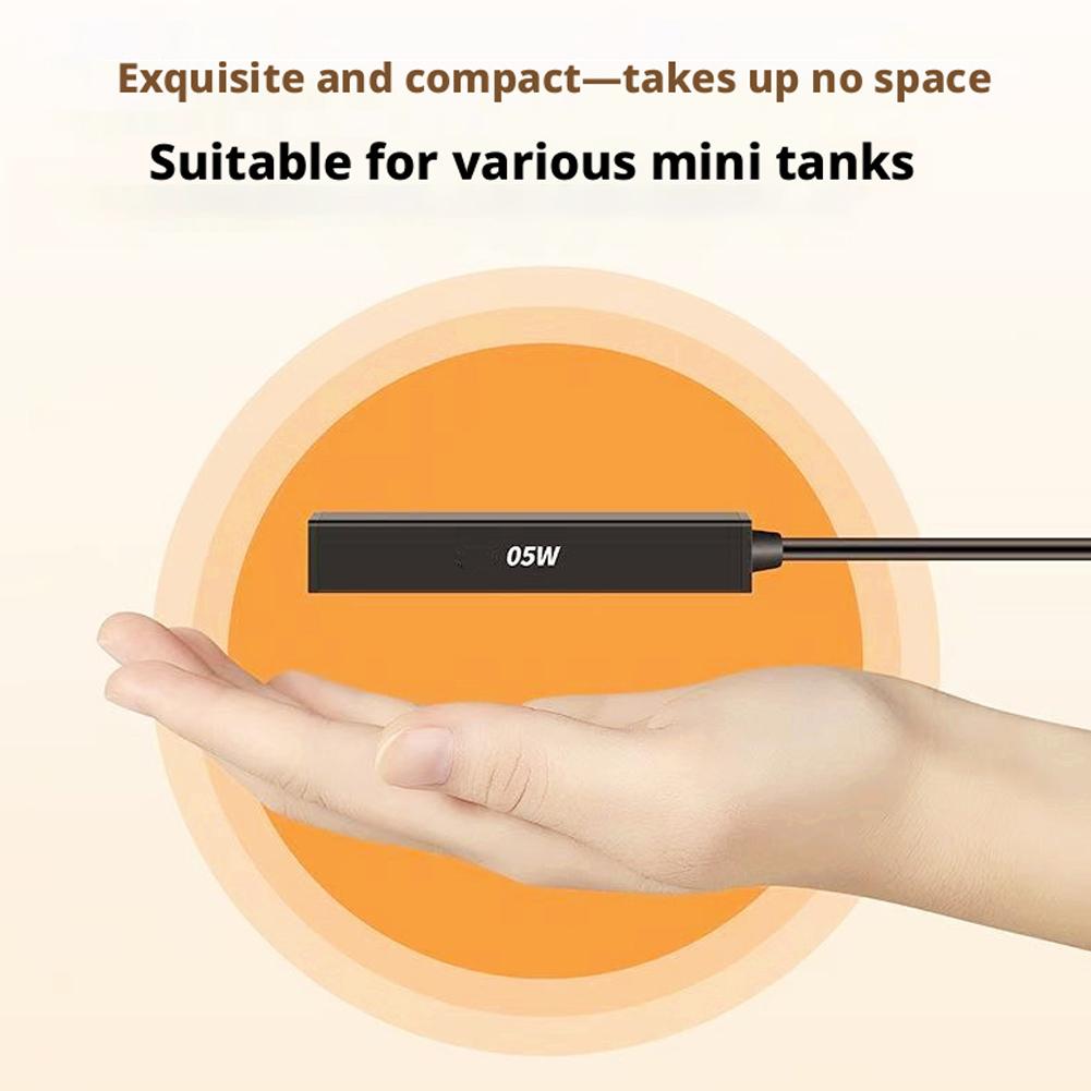 ミニ USB 水族館ヒーター 5V 自動定温加熱ロッド小型水 - Aquarium Fish Real のレビューと価格