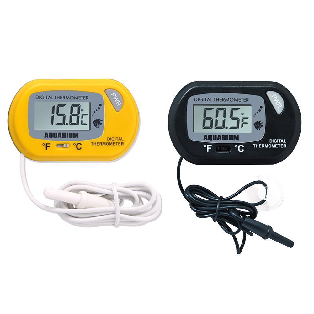 水槽用防水電子温度計、LCDデジタル水族館スクリーンセンサー - Aquarium Thermometer のレビューと価格