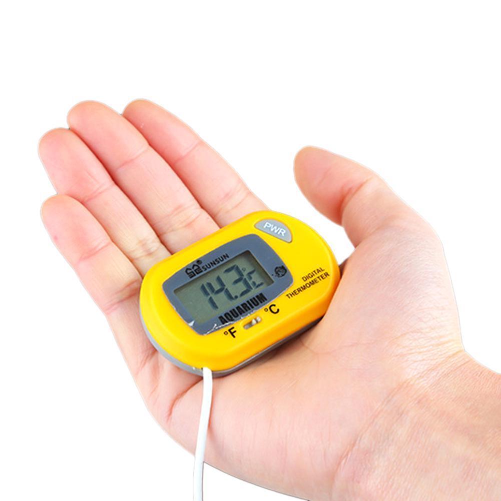 水槽用防水電子温度計、LCDデジタル水族館スクリーンセンサー - Aquarium Thermometer のレビューと価格