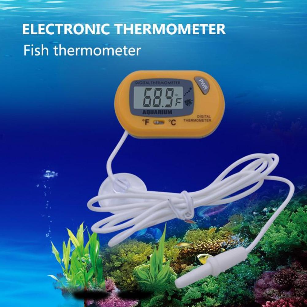 水槽用防水電子温度計、LCDデジタル水族館スクリーンセンサー - Aquarium Thermometer のレビューと価格