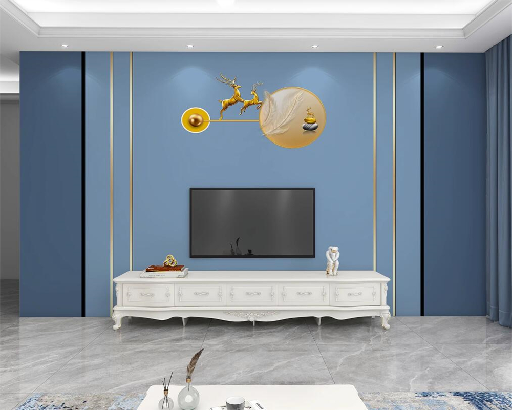 Beibehang-カスタムテレビの背景,モダンでミニマリス - Background Film 3D のレビューと価格