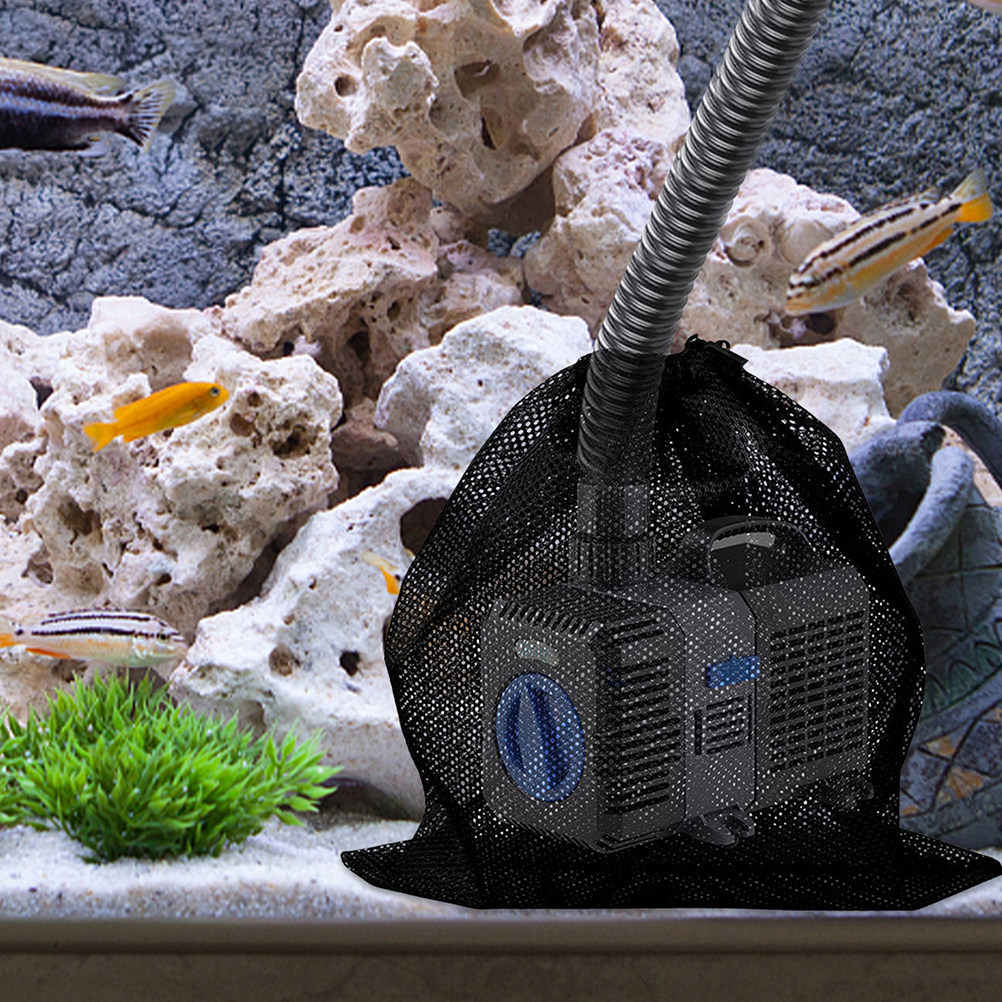 4個入りヘビーデューティーポリエステルメッシュポンプフィルタ - Aquarium Fish Accessories のレビューと価格