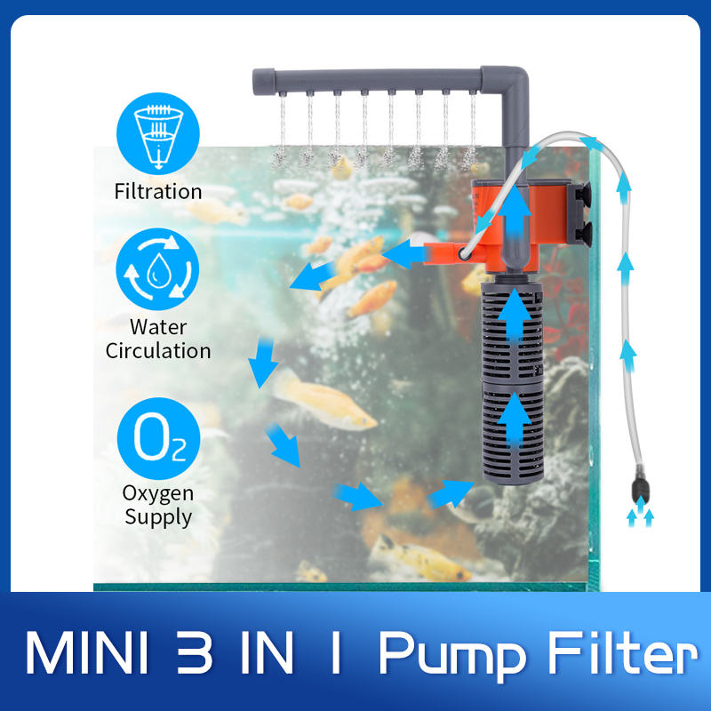 Xilong-ミニ水中フィルターポンプXL-666/777a - Aquarium Xilong のレビューと価格