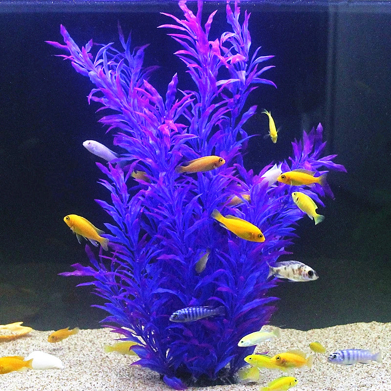 人工水槽50cm,珍しい植物,水族館,偽の竹の葉,水草,プラ - Aquarium Fish Real のレビューと価格