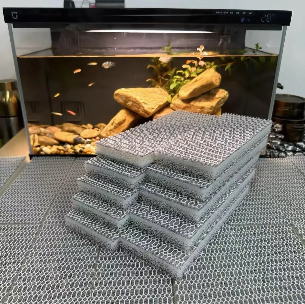 新しい Xiaomi Mijia スマート水族館物理濾過特殊 - Aquarium Xilong のレビューと価格