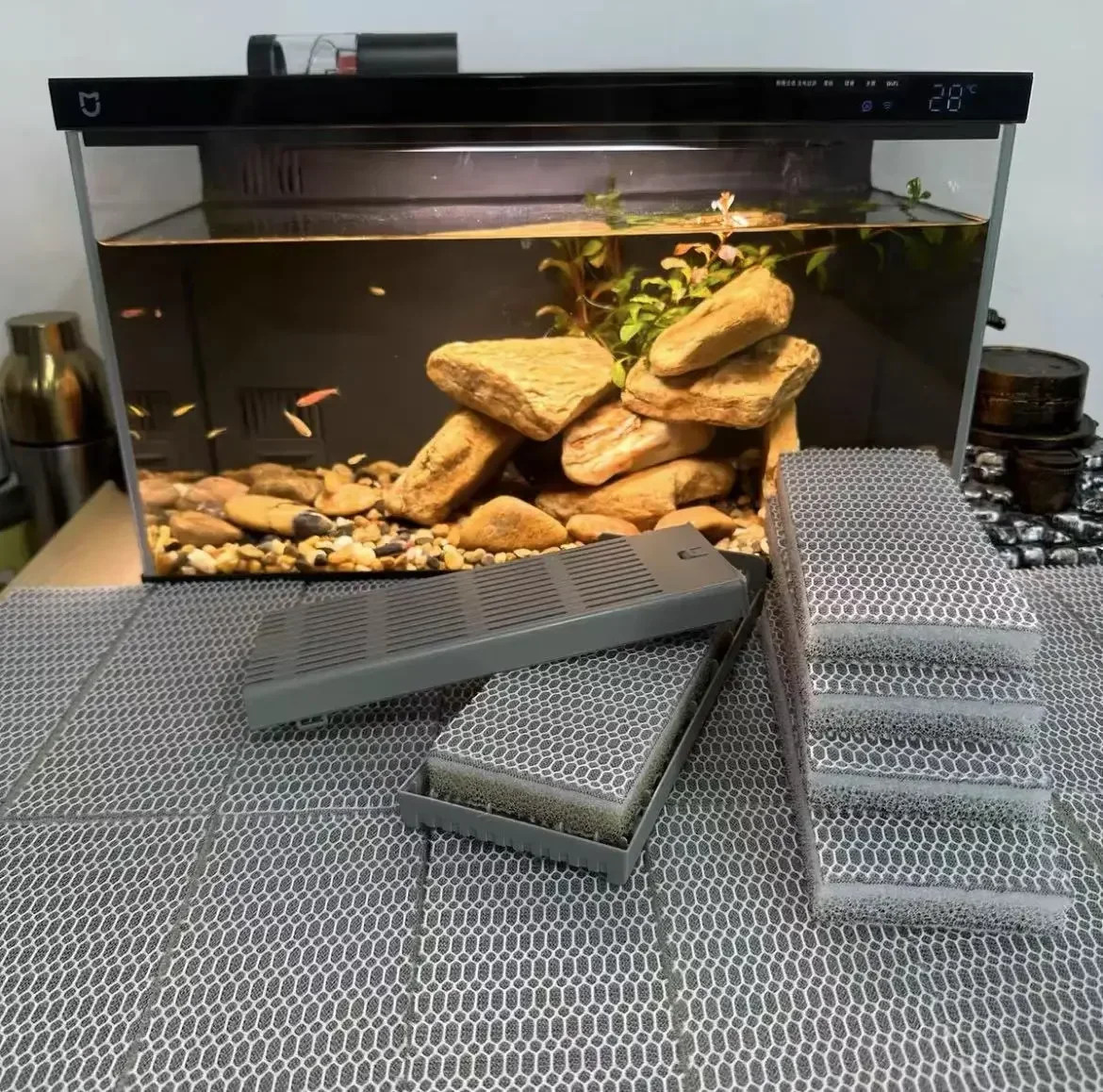 新しい Xiaomi Mijia スマート水族館物理濾過特殊 - Aquarium Xilong のレビューと価格
