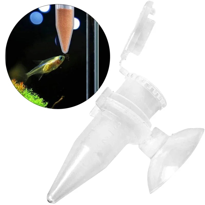 自動魚フィーダーコーンエビ卵ワーム漏斗カップ給餌ツールリング - Aquarium Fish Eggs のレビューと価格