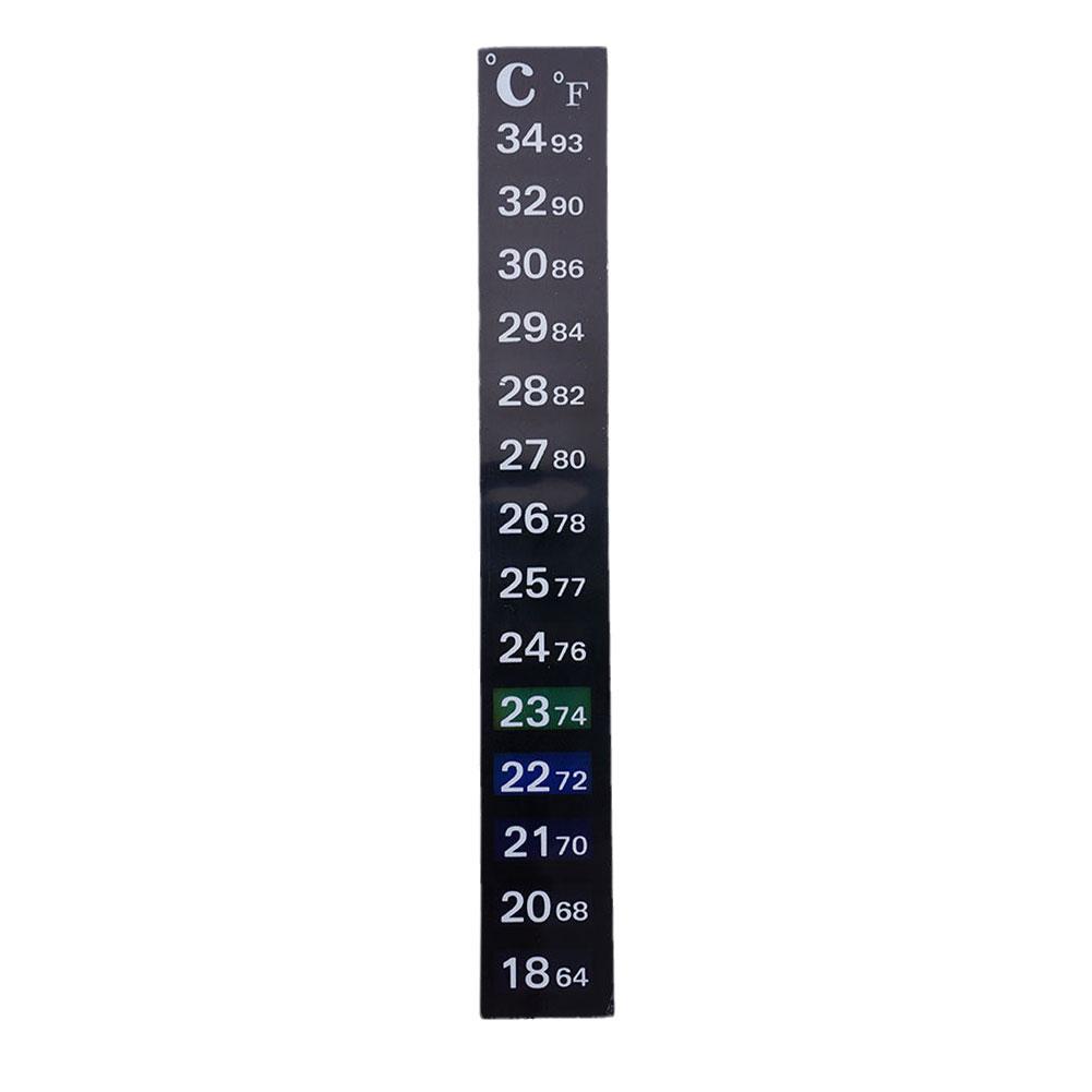 デジタル水族館ホームスティックオン温度計水槽ストリップデュア - Aquarium Thermometer のレビューと価格