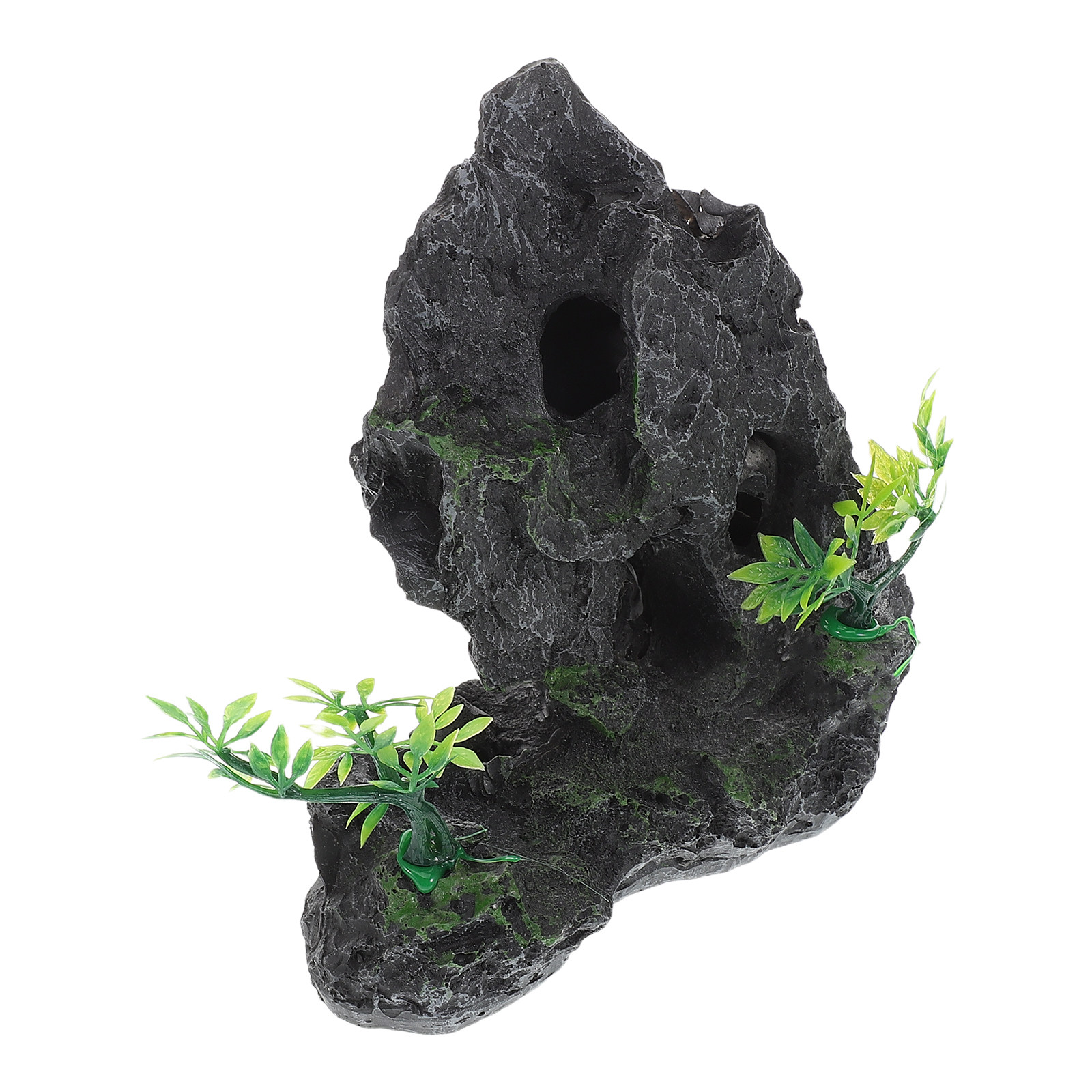 大型樹脂製山型水槽装飾品、魚水槽の景観装飾、テラリウム、庭、 - Aquarium Fish Japanese のレビューと価格
